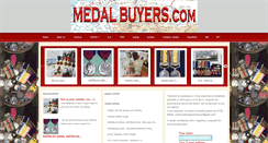 Desktop Screenshot of medalbuyers.com